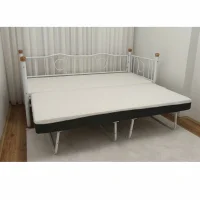 Lars Metal Yavrulu Divan Karyola - Modern Daybed (90x200 cm)