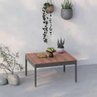 Mini Multilounge Gri Orta Sehpa – Bahçe ve Balkon Mobilyası