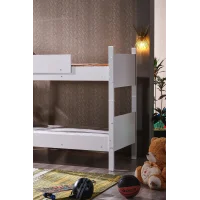 Mondo Ranza, İkiye Ayrılabilen MDF Profilli 90x190 cm, Beyaz