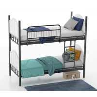 Pirimis Ahşap Başlıklı Metal Ranza – Genç Odası, 90×190 cm