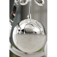 Dune 3 Renkli LED Avize - Tekli Taçlı Modern Aydınlatma