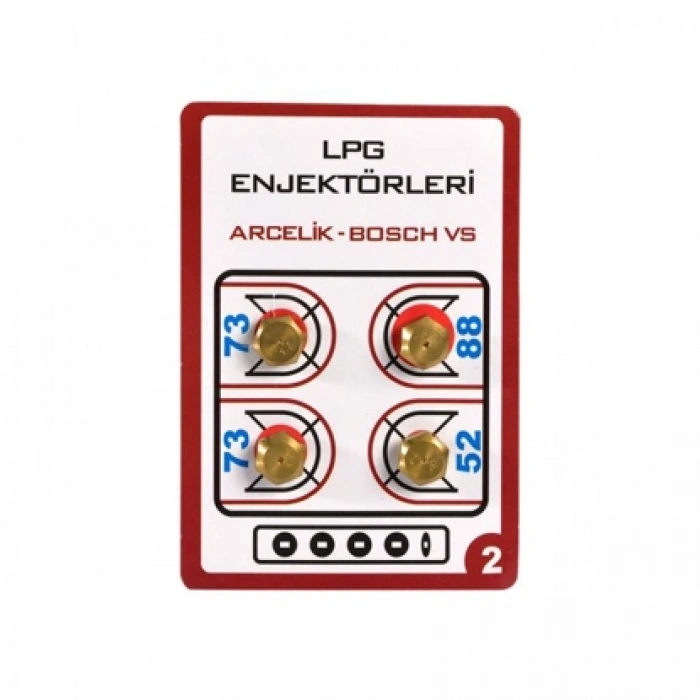 ARÇELİK LPG ENJEKTÖR 9 LUK