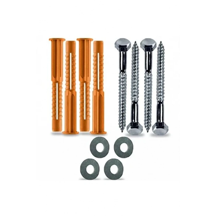 KLİMA DIŞ ÜNİTE 8X120 MM VİDA DÜBEL TAKIM (4 LÜ)