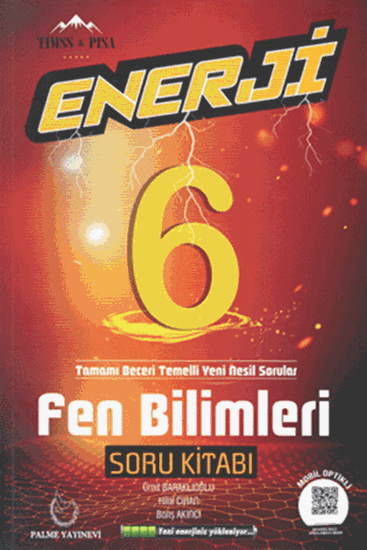 Palme Yayıncılık 6. Sınıf Enerji Tüm Dersler Soru Kitabı 6 Kitap Set ve Deneme Sınavı