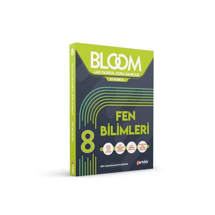 Artıbir Yayınları 8. Sınıf Fen Bilimleri Bloom Lgs 32 Fasikül Soru Bankası Lgs Benzeri Sorular