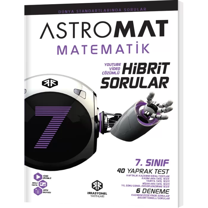 Astromat 7. Sınıf Matematik Hibrit Soru Bankası