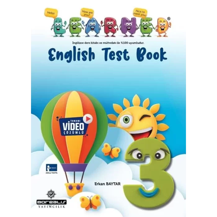 Borealis Learned 3. Sınıf İngilizce Super Test Book