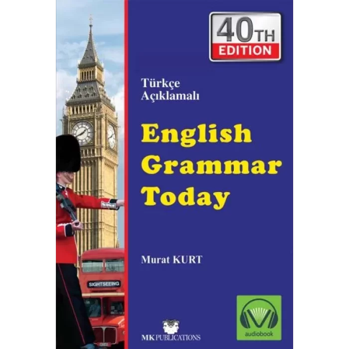 English Grammar Today Türkçe Açıklamalı İngilizce Gramer Mk Publications Murat Kurt