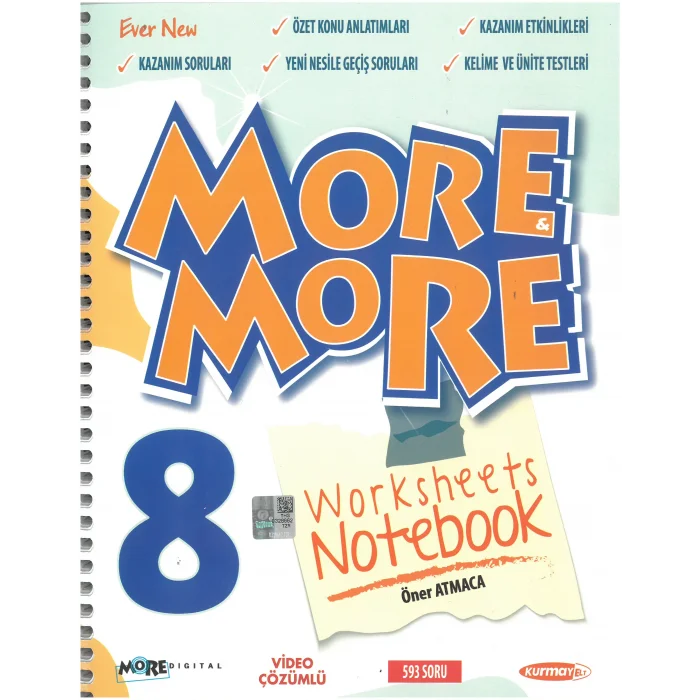 More & More 8.Sınıf Worksheets Notebook