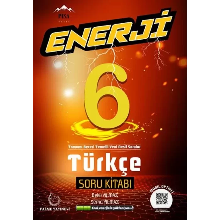 Palme Yayıncılık 6. Sınıf Enerji Tüm Dersler Soru Kitabı 6 Kitap Set ve Deneme Sınavı