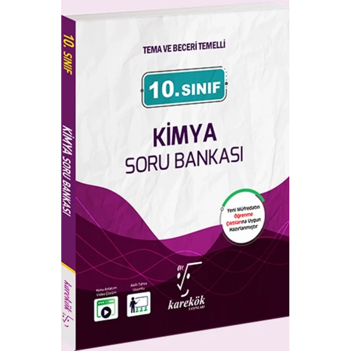 10.Sınıf Kimya Soru Bankası - Karekök Yayınları