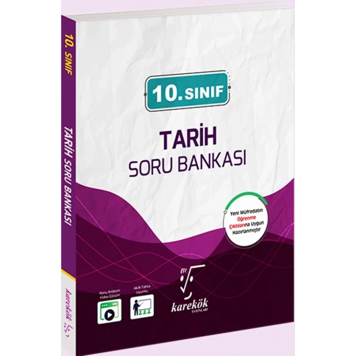 10.Sınıf Tarih Soru Bankası - Karekök Yayınları