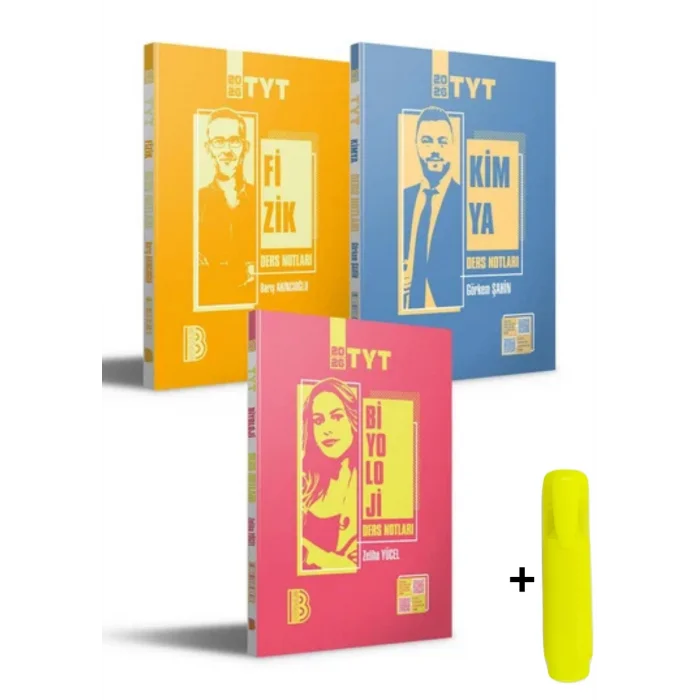 2026 TYT Fizik Kimya Biyoloji Ders Notları Seti Benim Hocam Yayınları