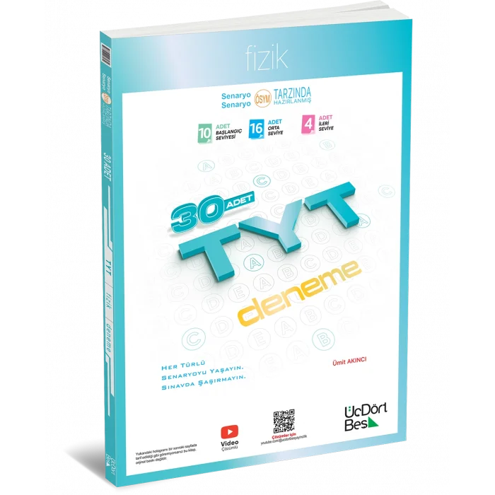 345 TYT Fizik 30 Deneme Yeni