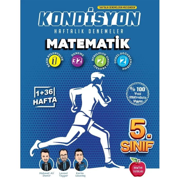 5. Sınıf Kondisyon Matematik Denemeleri Newton Yayınları