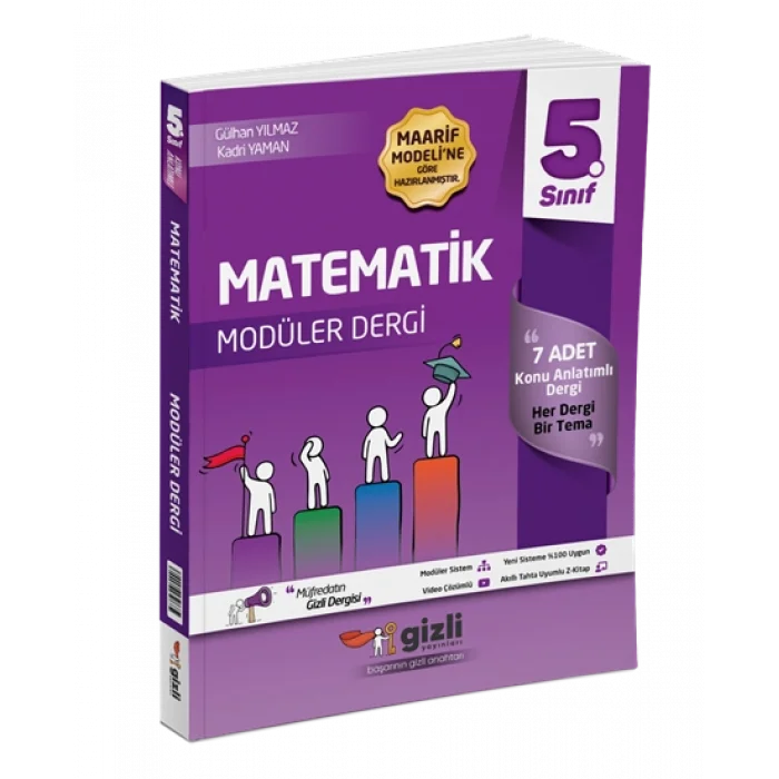 5. Sınıf Matematik Müfredatın Gizli Dergisi Gizli Yayınları