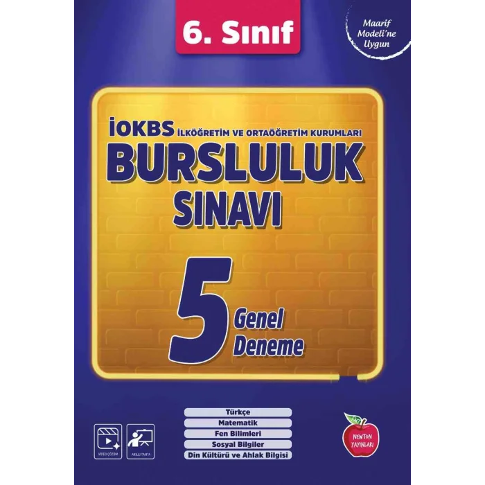 Newton 6.Sınıf Bursluluk Sınavı 5 Genel Deneme