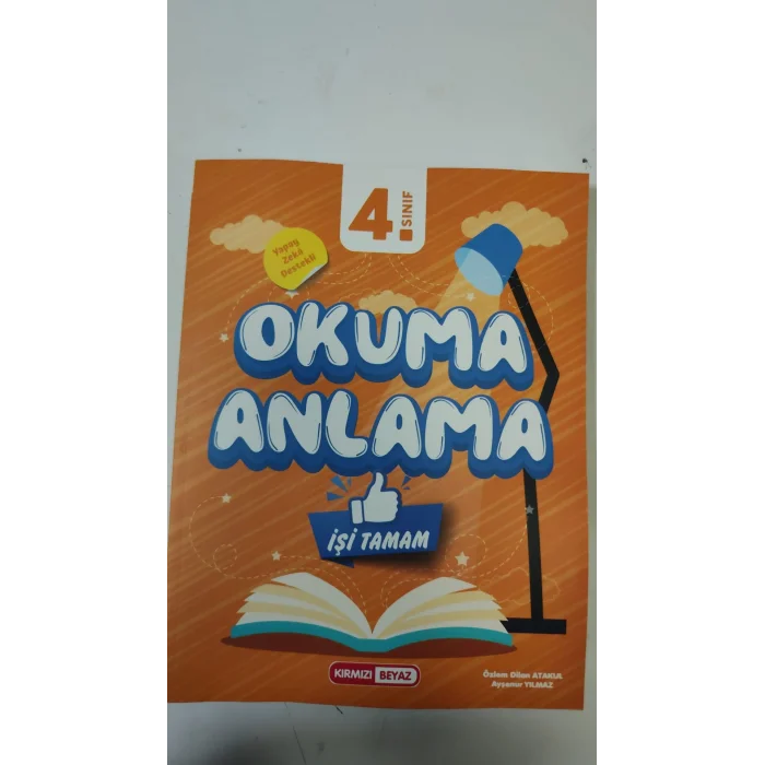 Kırmızı Beyaz 4.Sınıf Okuma Anlama İşi Tamam Yeni