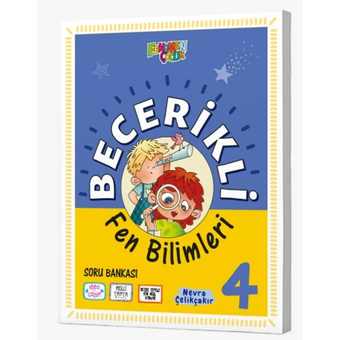 Fenomen Yayınları 4. Sınıf Becerikli Fen Bilimleri Soru Bankası