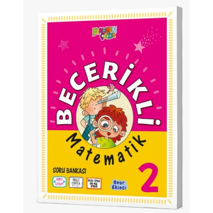 Fenomen Yayınları 2. Sınıf Becerikli Matematik Soru Bankası