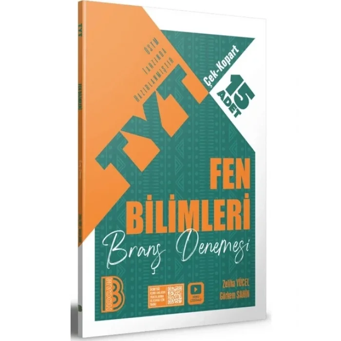 Benim Hocam Yayınları Tyt Fen Bilimleri 15li Branş Deneme