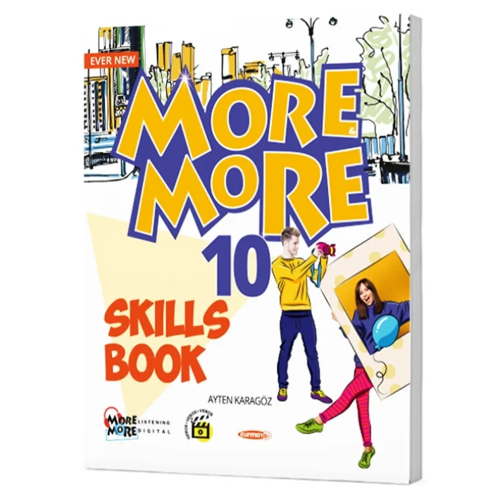 Kurmay Yayınları 10.Sınıf More More English Skills Book