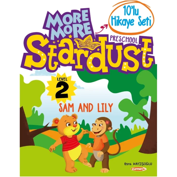 More & More Level 2 Preschool Stardust 4-5 Yaş Hikaye Seti 10 Kitap Yeni