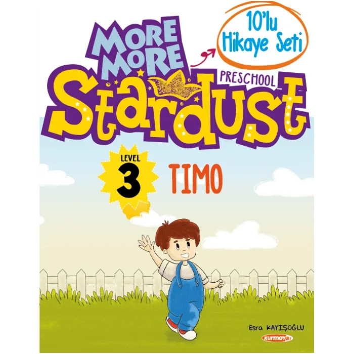 More & More English Level 3 Preschool Stardust 5-6 Yaş Hikaye Seti (10 Kitap