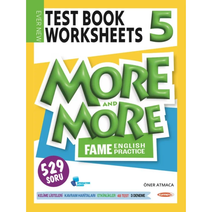 Kurmay Yayınları 5.Sınıf English Fenomen Test Book Yeni