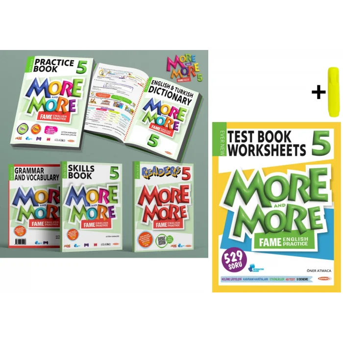 More & More 5.Sınıf Practice Ve Test Book Yeni