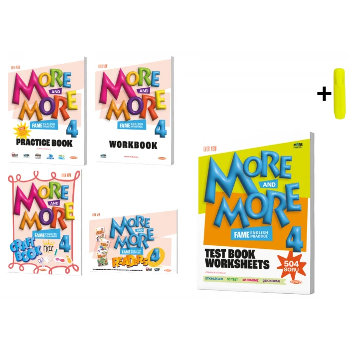 More & More 4.Sınıf Practice Ve Test Book Yeni