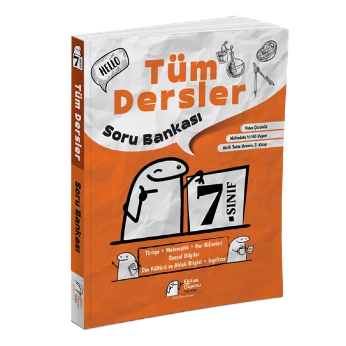 7. Sınıf Tüm Dersler Soru Bankası Eğitim Deposu Yayınları