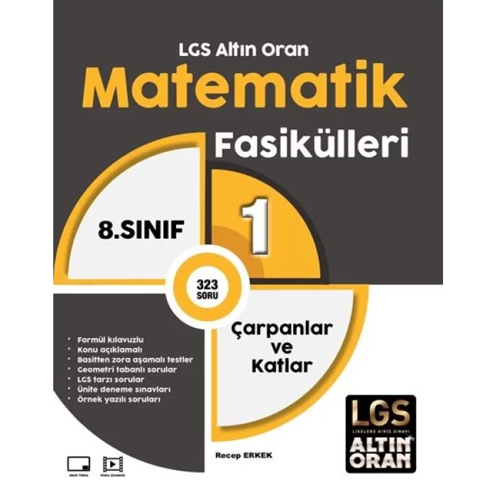 Altın Oran 8. Sınıf Matematik Fasikül Çarpanlar ve Katlar