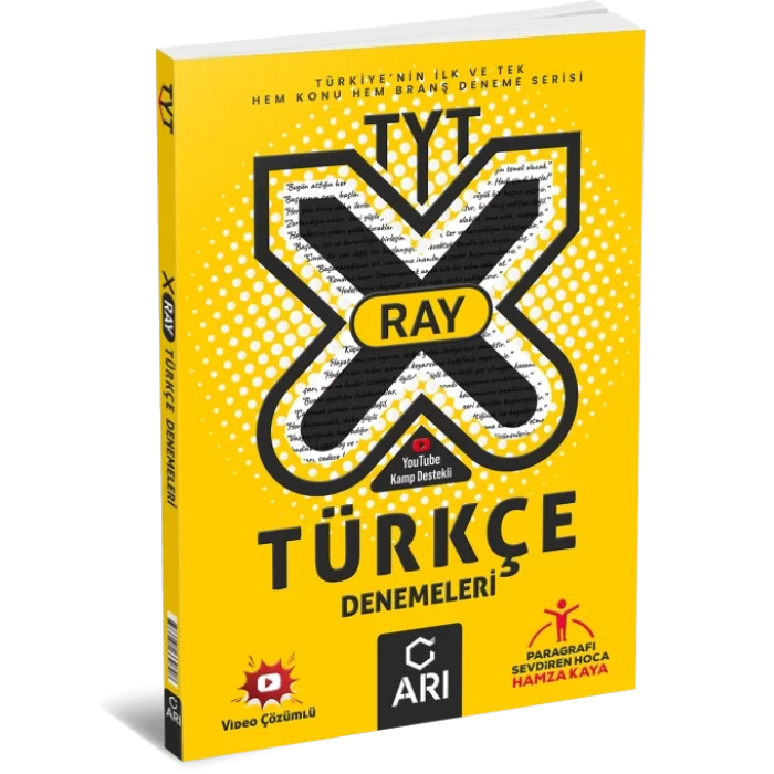 Arı X RAY TYT Türkçe Denemeleri Yeni