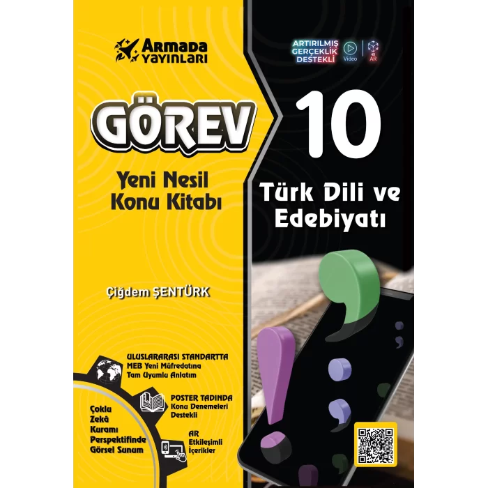 Armada 10.sınıf Görev Türk Dili ve Edebiyatı Yeni Nesil Konu Kitabı *yeni*