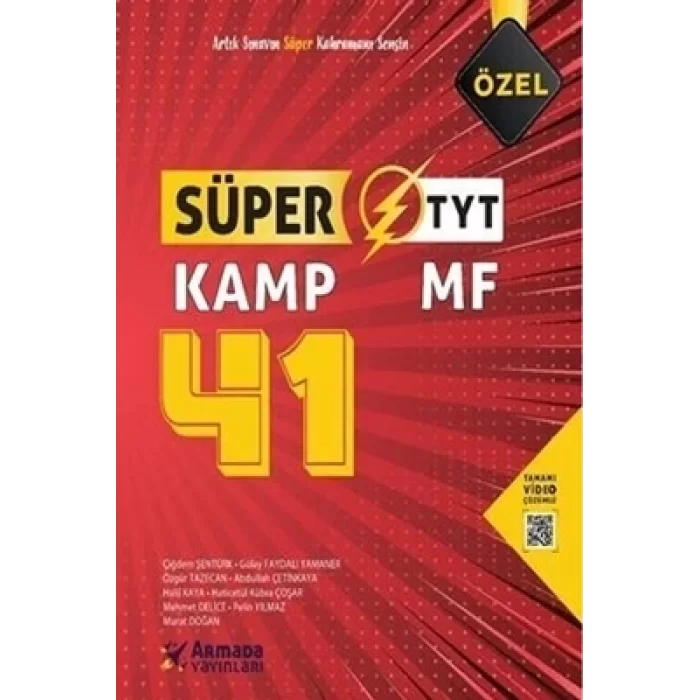 Armada Yayınları Süper Kamp TYT MF 41 Sayısal Soru Kitabı