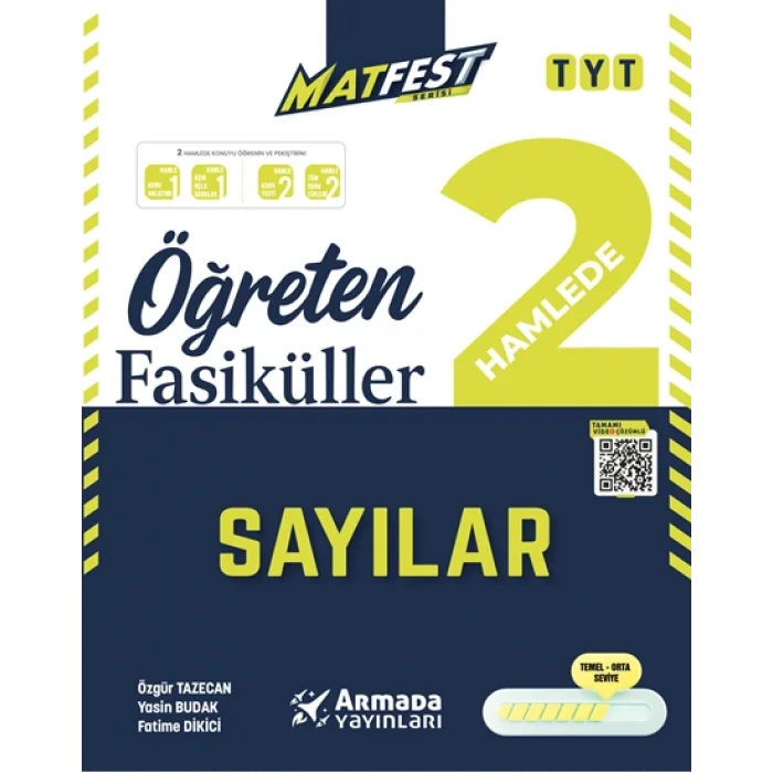 Armada Yayınları Tyt Matfest Öğreten Fasüküller Sayılar