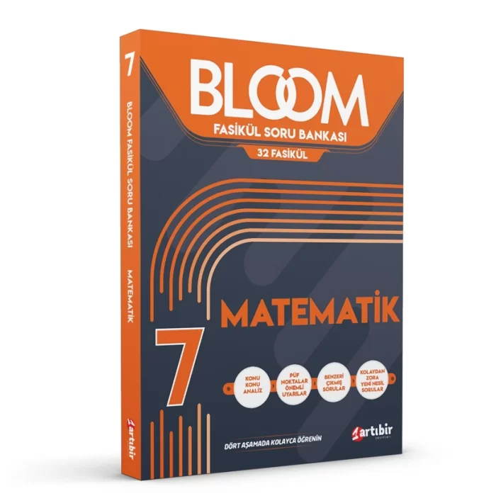 Artıbir Yayıncılık 7.Sınıf Bloom Matematik 32 Fasikül Soru Bankası