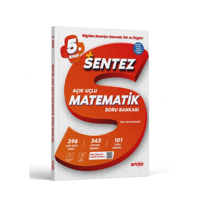 Artıbir Yayınları 5. Sınıf Sentez Matematik Açık Uçlu Soru Bankası