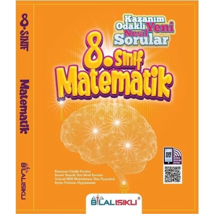 Bilal Işıklı Yayınları 8. Sınıf Matematik Kazanım Odaklı Soru Bankası