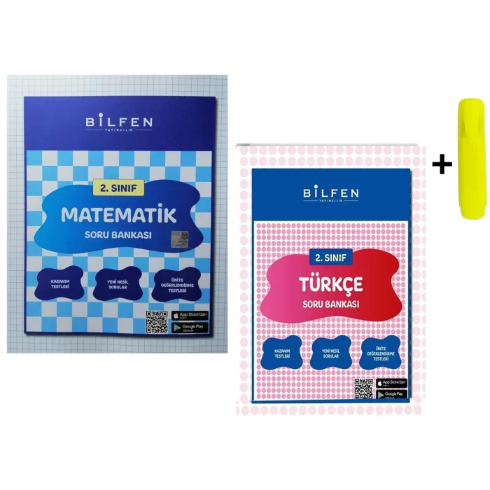 Bilfen Yayınları 2. Sınıf Matematik Türkçe Soru Bankası Seti