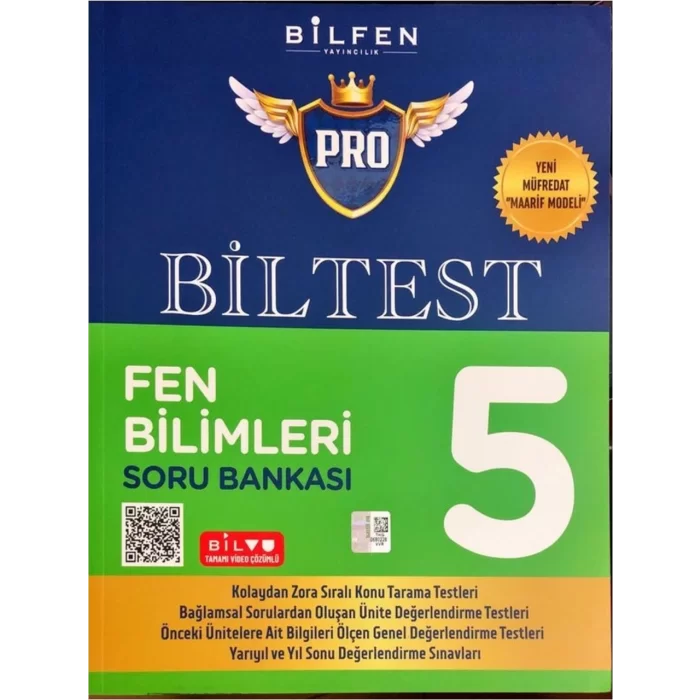 Bilfen Yayınları 5. Sınıf Biltest Fen Bilimleri Soru Bankası