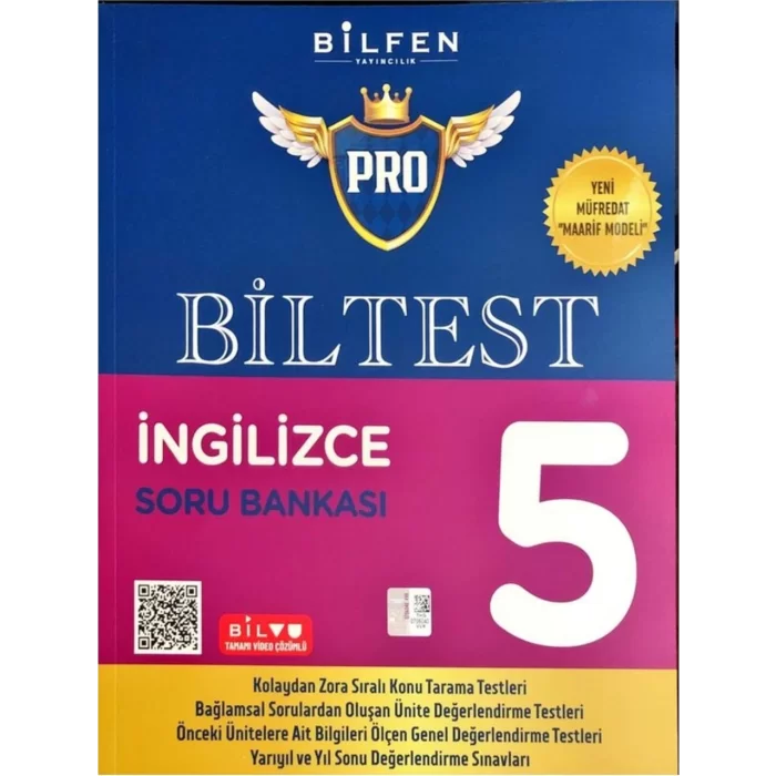 Bilfen Yayınları 5. Sınıf Biltest Ingilizce Soru Bankası