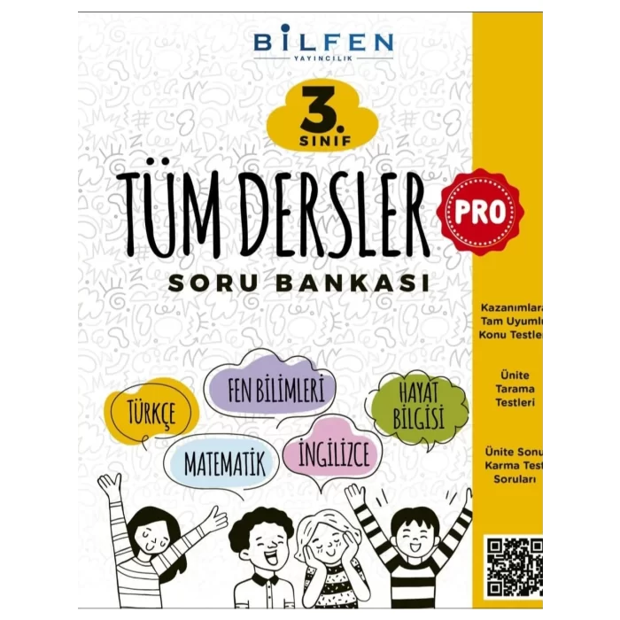 Bilfen Yayınları Pro 3. Sınıf Tüm Dersler Soru Bankası