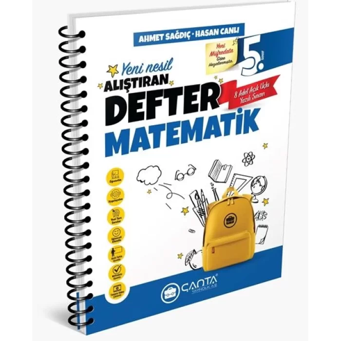 Çanta Yayınları 5. Sınıf Matematik Alıştıran Defter