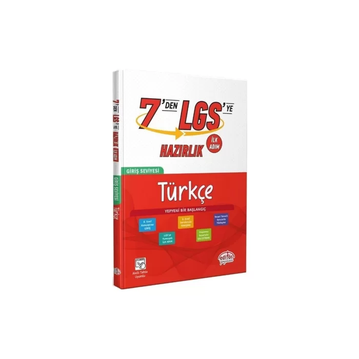 Editör Yayınları 7’den LGS’ye Hazırlık Türkçe Yeni