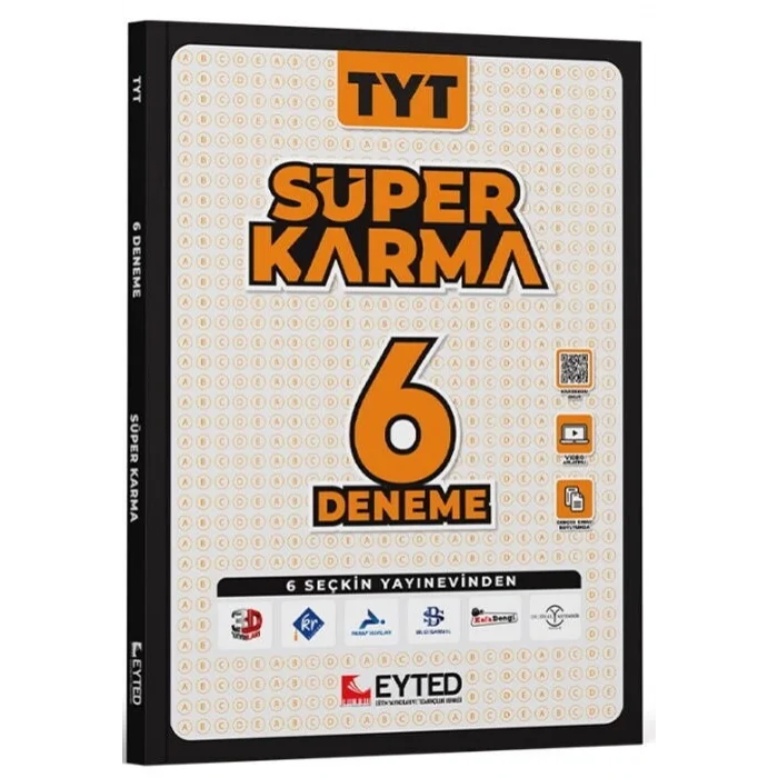 EYTED Yayınları TYT Süper Karma 6 Deneme Yeni