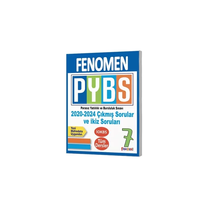Fenomen 7 Pybs Tüm Dersler Çıkmıs Sorular ve Ikız Soruları (2020-2024)