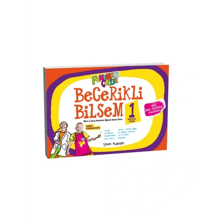Fenomen Çocuk 1. Sınıf Becerikli Bilsem Hazırlık Kitabı Güncel Baskı