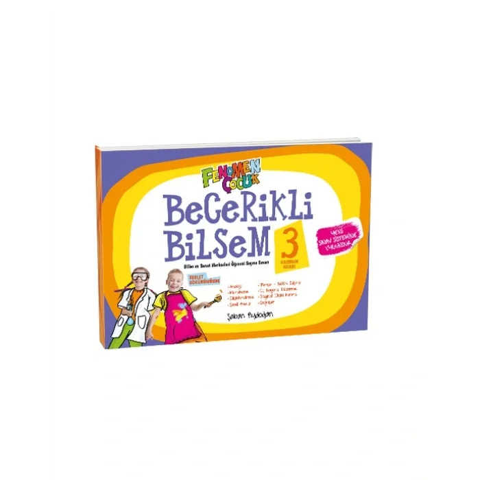 Fenomen Çocuk 3. Sınıf Becerikli Bilsem Hazırlık Kitabı Güncel Baskı